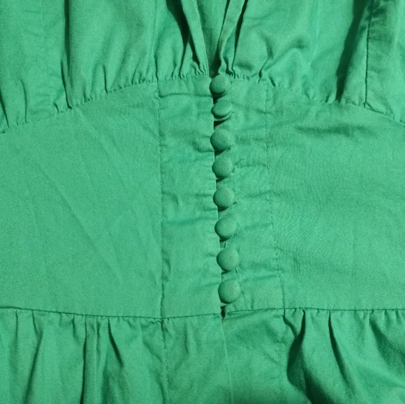 Structured peplum top with button waist - Picture 11 of 15